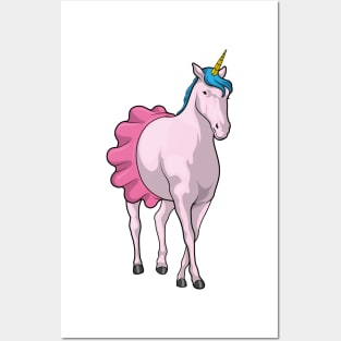 Unicorn Ballerina Ballet Posters and Art